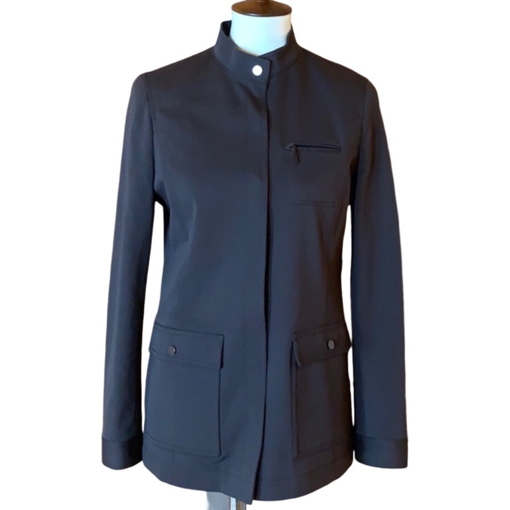 Worth brown blazer jacket with snap front Size 8